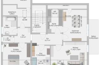 Wohnung mieten in Tannenweg, 74564 Crailsheim, Helle 4-Zimmer Dachgeschosswohnung in Crailsheim