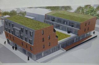 Wohnung mieten in 46325 Borken, Mittendrin und gleich im Grünen, zentrale Stadtwohnung, barrierefrei mit Dachgarten/Terrasse