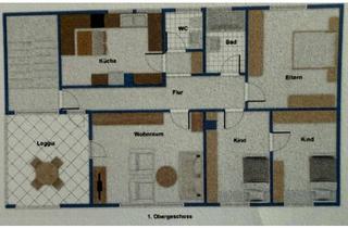 Wohnung mieten in Falkenweg 40, 71634 Ludwigsburg, Familien oder WG: möblierte Wohnung (auf Wunsch), Gartenmitbenutzung, Garage