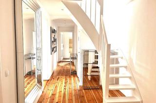 Wohnung mieten in 10318 Karlshorst (Lichtenberg), Elegante, voll ausgestattete 6 Zi-Wohnung in Gründerzeitvilla, 2. OG, Garten, Südwestbalkon