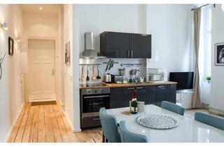 Wohnung mieten in Weisestraße 21, 12049 Neukölln (Neukölln), Möblierte 2-Zimmer-Wohnung im Altbau – Hinterhaus, HH im 2. OG