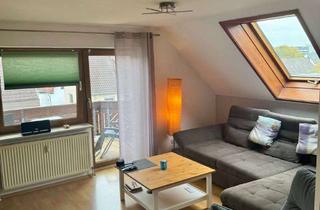 Wohnung mieten in 70794 Filderstadt, 2-Zimmer-DG-Wohnung mit Balkon und Einbauküche in Filderstadt zu vermieten