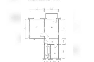 Tauschwohnungen in Tauschwohnungstraße, 18059 Papendorf, Tauschwohnung: 2-Raumwohnung mit Balkon