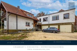 Grundstück zu kaufen in 89198 Westerstetten, Großes Grundstück mit sanierungsbedürftigem Wohnhaus und zusätzlicher Baufläche in Westerstetten