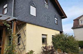 Haus kaufen in 37235 Hessisch Lichtenau, Hessisch Lichtenau - Eins- Zweifamilienhaus mit Hallen und Garten
