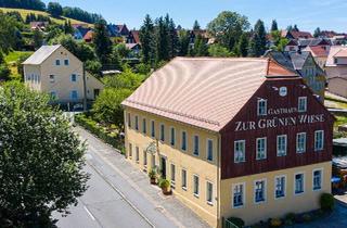 Haus kaufen in 01855 Sebnitz, Sebnitz - Wohnhaus mit großer Wohnung ,3 Ferienwohnungen u. Gaststätte