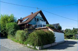 Einfamilienhaus kaufen in 88630 Pfullendorf / Aach-Linz, Pfullendorf / Aach-Linz - Attraktives Generationshaus mit zwei großen Garagen und schöner Fernsicht, in ruhiger Ortsrandlage!