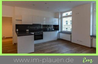 Wohnung mieten in Seestraße 45, 08523 Plauen, 3 Zimmerwohnung mit Vinylboden, Einbauküche, Badmöbel, großzügigen 10m² Balkon zur Miete in Plauen