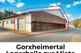 Geschäftslokal mieten in Hauptstraße 27, 69517 Gorxheimertal, Lagerhalle zur Miete (ebenerdig ohne Rampe)