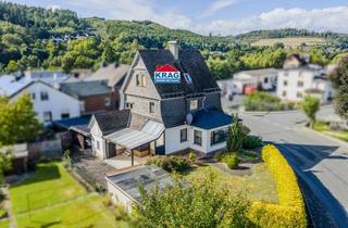 Haus kaufen in 35713 Eschenburg, ++ KRAG Immobilien ++ Platz für Wohnen & Arbeiten: 4 Etagen, Garage, Carport, Terrasse ++