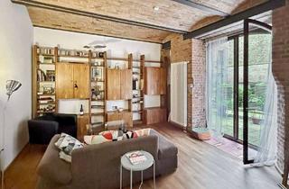 Loft kaufen in Prenzlauer Berg, 10405 Prenzlauer Berg, Loftiges Wohnen mit Industriecharme – 2-Zimmer-Terrassenwohnung in ehemaliger Knopffabrik
