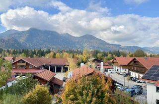 Wohnung kaufen in 83661 Lenggries, Gemütlicher 2-Zimmer-Dachterrassentraum mit Bergblick!