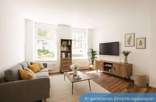 Wohnung kaufen in Große Wasserstraße 2a, 19053 Feldstadt, Viel Raum für Ideen: 4-Zimmer-Wohnung mit eigenem Garten - Wohnen und Arbeiten stilvoll vereint