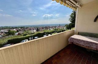 Wohnung kaufen in 69226 Nußloch, 3 Zimmer-Wohnung mit Balkon, PKW-Stellplatz und traumhaftem Fernblick