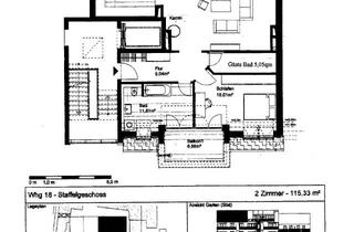 Penthouse kaufen in 20099 St. Georg, Exklusives Penthouse mit 2,5 Zimmern und Dachterrasse in Hamburg-St. Georg