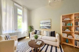 Wohnung kaufen in 60316 Nordend-Ost, Sanierte Altbau Wohnung mit Balkon und Aufzug in bester Nordend Lage