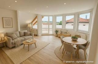 Wohnung kaufen in 75334 Straubenhardt, Erstbezug nach Renovierung: 3-Zimmer-Wohnung mit Dachterrasse und TG-Stellplatz