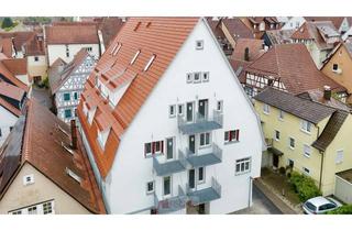 Wohnung mieten in 71665 Vaihingen an der Enz, Stilvoll wohnen im historischen Ambiente – 2-Zimmer-Erstbezug im sanierten Weingärtnerhaus...