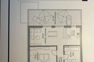 Penthouse mieten in Bürgermeister-Wohlfarth-Straße 104, 86343 Königsbrunn, Exklusives Penthouse mit 3 Zimmern und Balkon in Königsbrunn