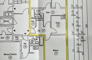 Wohnung mieten in 77652 Offenburg, Helle 3-Zimmer-Wohnung mit Balkon im 1. OG in Offenburg