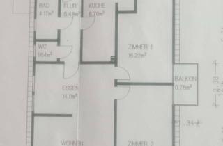 Wohnung mieten in Lemgoer Straße 43, 32756 Detmold, Dachgeschosswohnung zu vermieten
