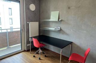 Wohnung mieten in An Der Weberei, 96047 Bamberg, Modernes möbliertes 1-Zimmer Appartement an der ERBA mit Balkon und Fußbodenheizung im Bad