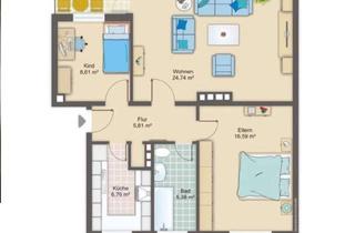 Wohnung mieten in Feldstraße 96b, 22880 Wedel, 2,5 Zimmer Wohnung