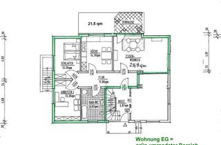Wohnung mieten in 01458 Ottendorf-Okrilla, 3-Raum Wohnung ca. 86 m² im EG in Zweifamilienhaus (BJ 1995) ab 01.11.2025 zu vermieten