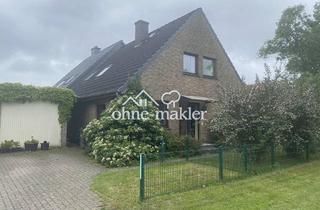 Einfamilienhaus kaufen in 31638 Stöckse, Großes Einfamilienhaus mit Halle (Blockhaus), weiteren Nebengebäuden und 2 Zentralheizungen