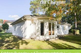 Haus kaufen in 15732 Eichwalde, Moderner Bungalow auf Traumgrundstück in Wassernähe