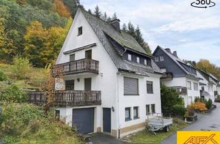 Haus kaufen in 59939 Olsberg, Ausbauhaus mit Ausblick in schmucker, sauerländer Lage!