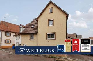 Haus kaufen in 74369 Löchgau, WEITBLICK: Platz zur Selbstverwirklichung!