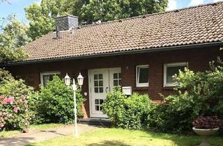 Haus kaufen in 21762 Otterndorf, Stilvoller, barrierearmer Bungalow mit Wintergarten, Kamin und gemütlicher Terrasse