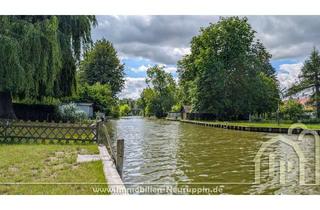 Doppelhaushälfte kaufen in 16827 Alt Ruppin, Charmante Doppelhaushälfte direkt am Wasser mit eigenem Bootsanleger auf 1.300m² großem Grundstück