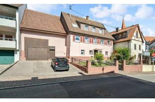 Haus kaufen in 71287 Weissach, (T)RAUM FÜR NEUES: 2-FAMILIENHAUS MIT SCHEUNE SOWIE GROSSEM GARTEN IN ZENTRALER LAGE.