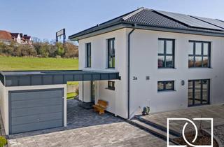 Haus kaufen in 95502 Himmelkron, Bezugsfertiger Neubau! Hochwertiges KfW 40+ Haus in ruhiger Lage mit Südterrasse, Garten und Garage