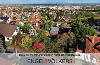 Grundstück zu kaufen in 67434 Hambach, Gelegenheit am Häuselberg: Baulücke mit Panoramablick in Hambacher Spitzenlage!