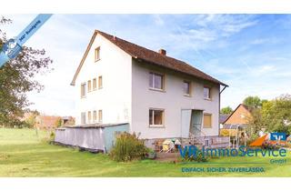 Haus kaufen in 91607 Gebsattel, Genügend Platz für die große Familie oder zwei Generationen - Wohnhaus in Gebsattel-Bockenfeld mit weitläufigem Grundstück