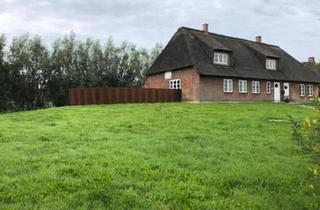 Haus kaufen in 25927 Neukirchen, Neukirchen - kernsaniertes Doppelhaus mit Reetdach und gr.Saunahaus vor Sylt