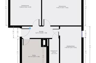 Wohnung kaufen in 04617 Rositz, Rositz - Charmante kernsanierte 3-Zimmer-Wohnung mit Garage