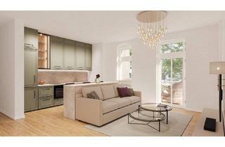 Wohnung kaufen in 01099 Dresden, Dresden - Stilvoll Wohnen, 2. OG mit Aufzug, frisch vom Bauträger: offener Wohnbereich & Balkon zum entspannen