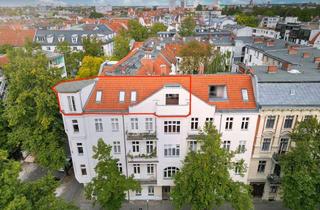 Wohnung kaufen in 13595 Spandau, Charmante Dachgeschosswohnung mit Terrasse und Erker in Spandau