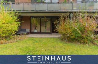 Wohnung kaufen in 22391 Wellingsbüttel, Helle, ruhe 1-Zimmer-Wohnung mit Terrasse und Tiefgaragenstellplatz in Wellingsbüttel