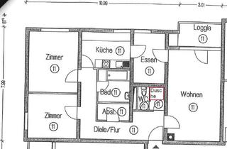 Wohnung kaufen in Haußerstr. 150, 72076 Tübingen, Gut aufgeteilte 3,5-Zimmer Wohnung mit Balkon im 3. OG in Tübingen