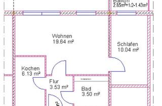 Wohnung mieten in Alte Salzstraße 103, 04209 Grünau-Mitte, gemütliche Wohnung mit Südbalkon