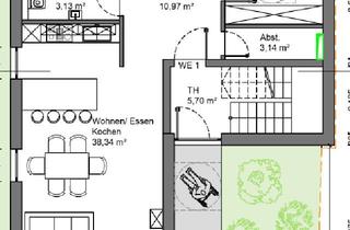 Wohnung mieten in Am Kaltenborn 8a, 55578 Gau-Weinheim, ERSTBEZUG NEUBAU - 3 Zimmer Wohnung in Gau-Weinheim ab 01.01.2026