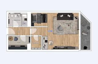 Wohnung mieten in Schützenstraße, 73312 Geislingen, 1,5-Zimmer Wohnung mit Balkon in Geislingen an der Steige