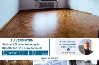 Wohnung mieten in 75249 Kieselbronn, 3 Zimmer
