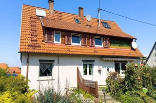 Einfamilienhaus kaufen in 72639 Neuffen, Einfamilienhaus in ruhiger Hanglage mit Blick zur Burg Hohenneuffen