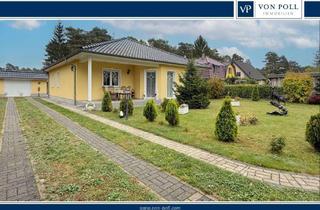 Haus kaufen in 14822 Borkheide, Wohnen wie im Urlaub - zeitloser Bungalow mit einzigartigen Highlights